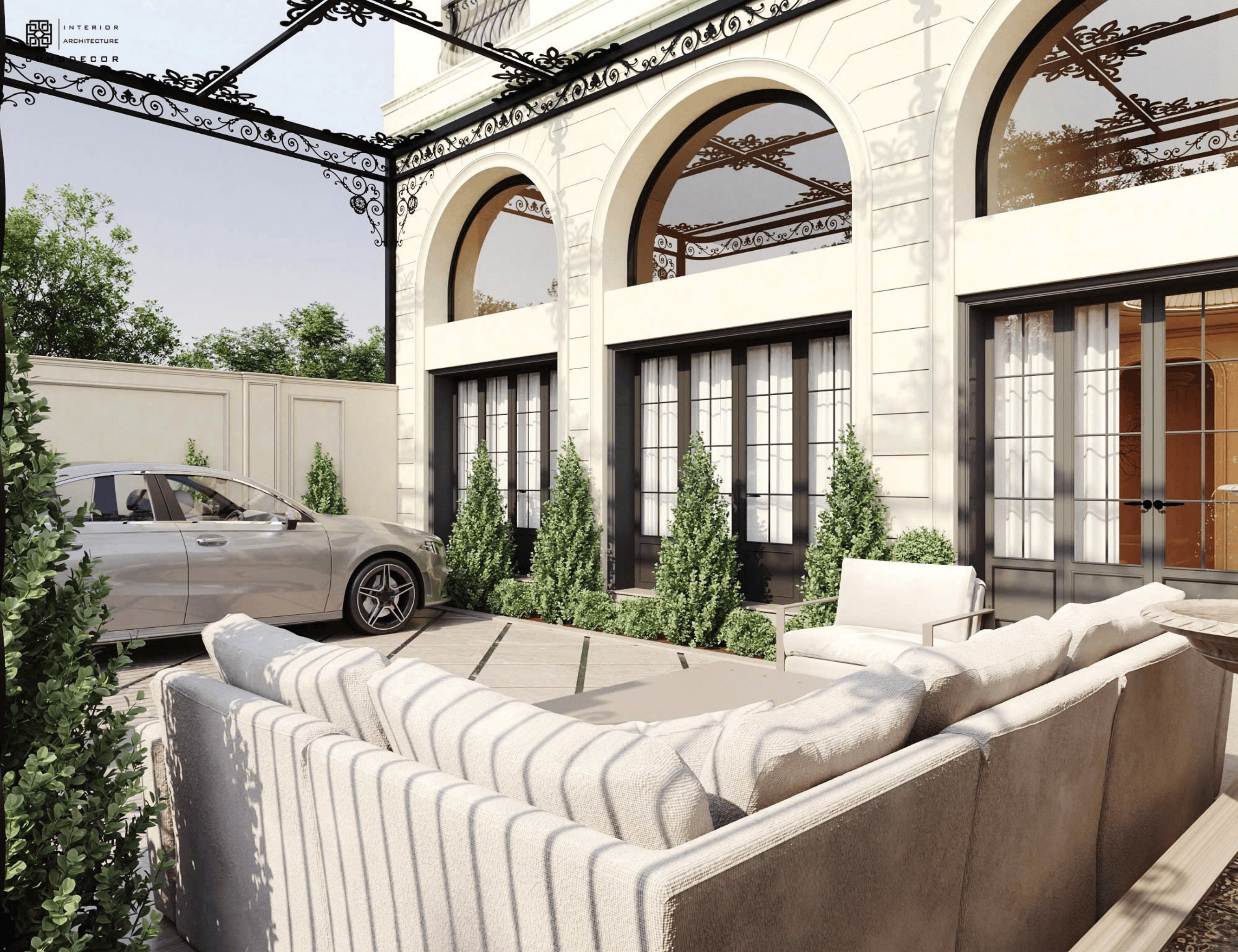 Nhà phố hiện đại